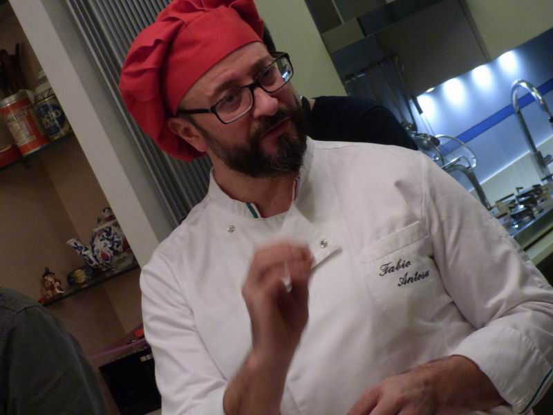 Fabio Antosa, chef e docente di Otto in Cucina
